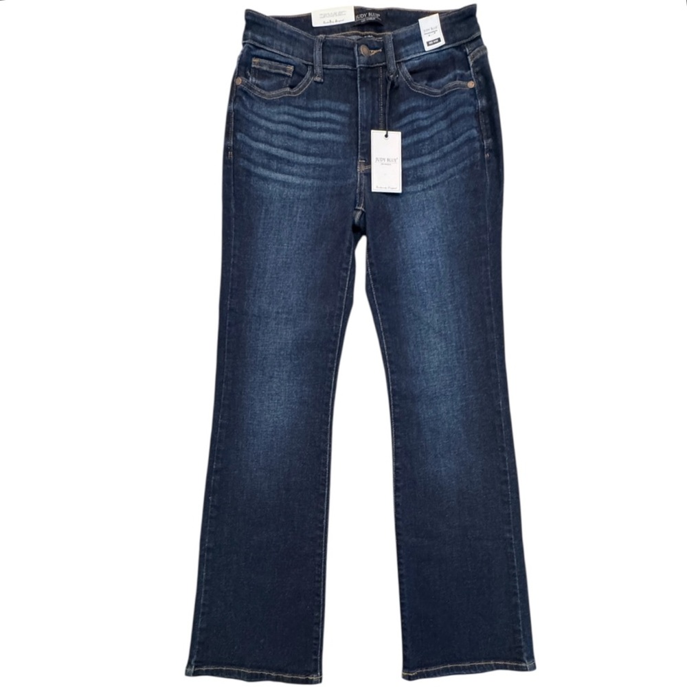 Judy Blue Daisy Whiskered Bootcut Jeans